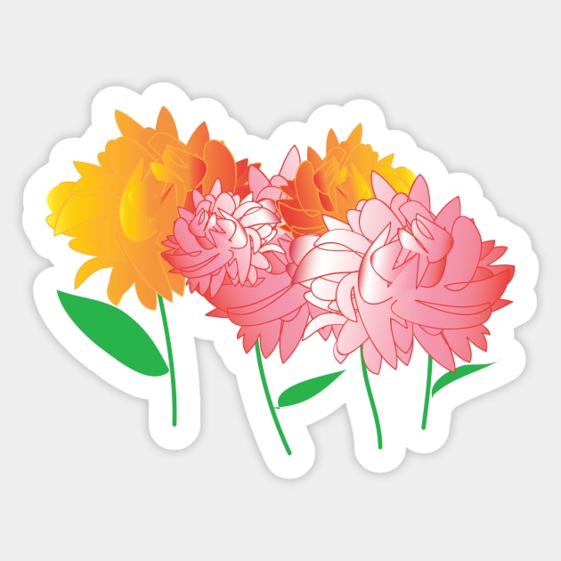 Spring Sticker by markatos